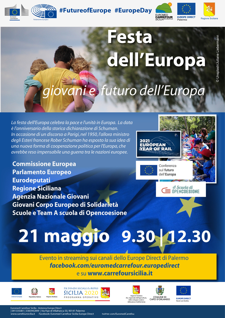 Festa Europa 21 maggio 2021