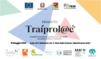 Progetto TRAIProL@C, il 19 maggio incontro al Dipartimento di Scienze Agrarie dell'Università di Palermo