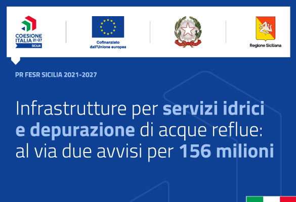 Avvisi Servizi idrici e depurazione 150 mln - News Evidenza