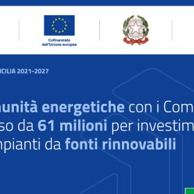 Cer Comunità energetiche avviso 61 milioni_News
