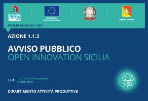 PR FESR 2021/2027 – Avviso pubblico “Open Innovation SICILIA” - 838 x 573 px