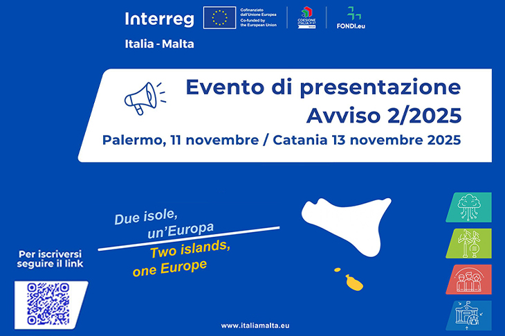 Evento di presentazione avviso Italia Malta