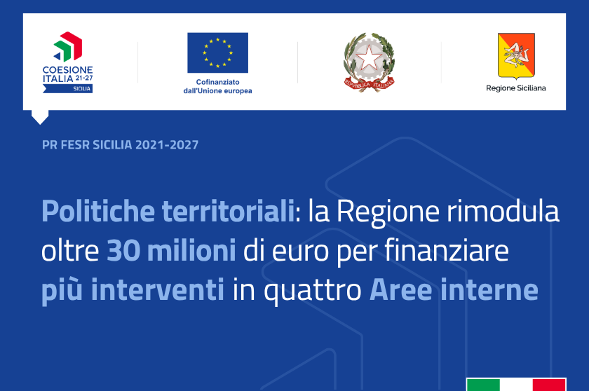 Coalizioni territoriali rimodulazione 34 milioni