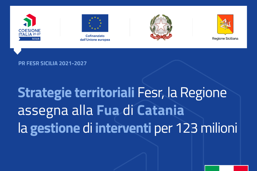 Autorità urbana Fua Catania organismo intermedio