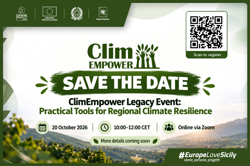 Al via il ClimEmpower Legacy event: online martedì 20 ottobre
